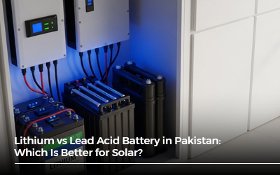 Lithium vs Lead Acid Battery in Pakistan: Which Is Better for Solar