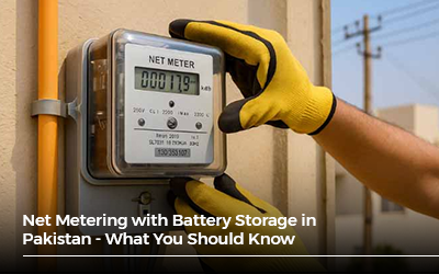 Net-Metering with Battery Storage in Pakistan What You Should Know?