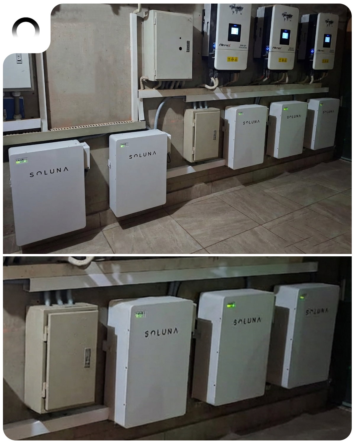 Soluna IP65 BES 5k x Goodwe Three Phase ET LV Series