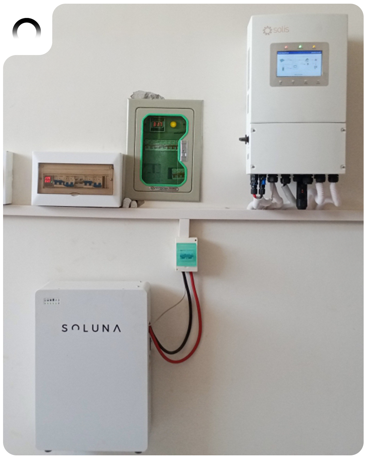 Soluna IP65 BES 5k x Solis 8kW Hybrid Inverter